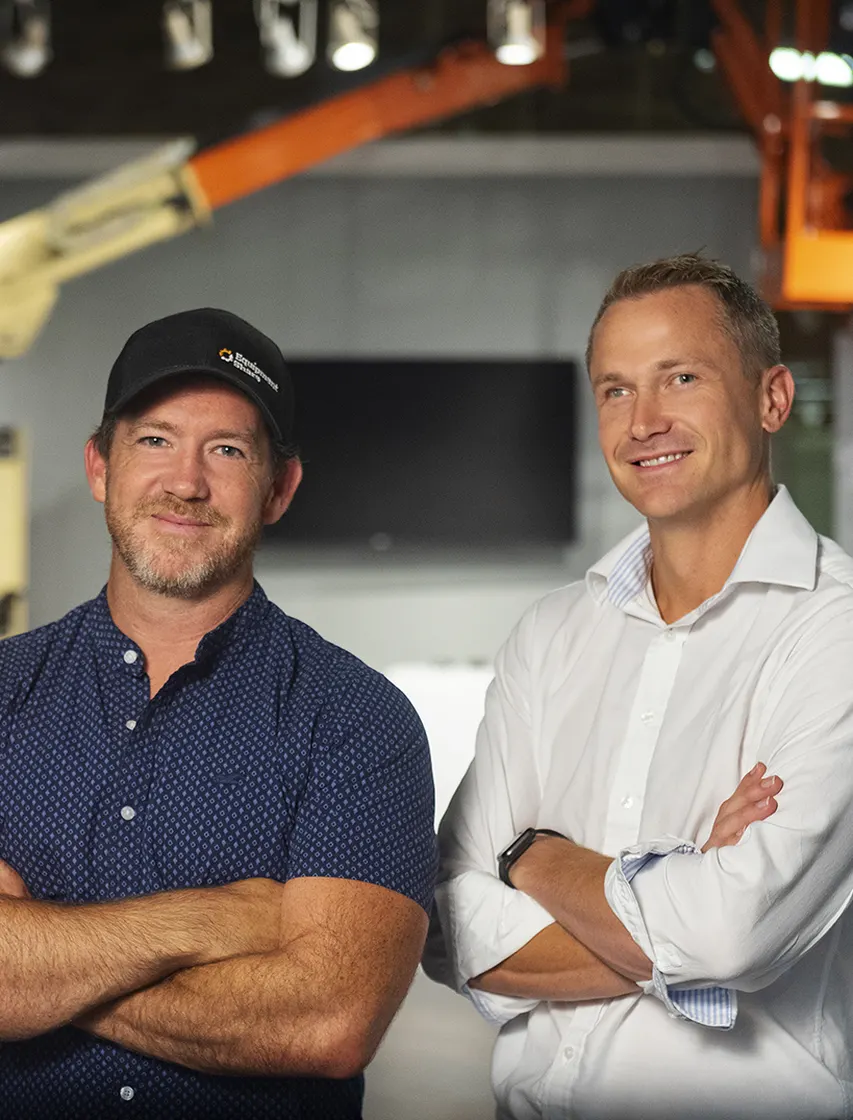 The two EquipmentShare co-founders